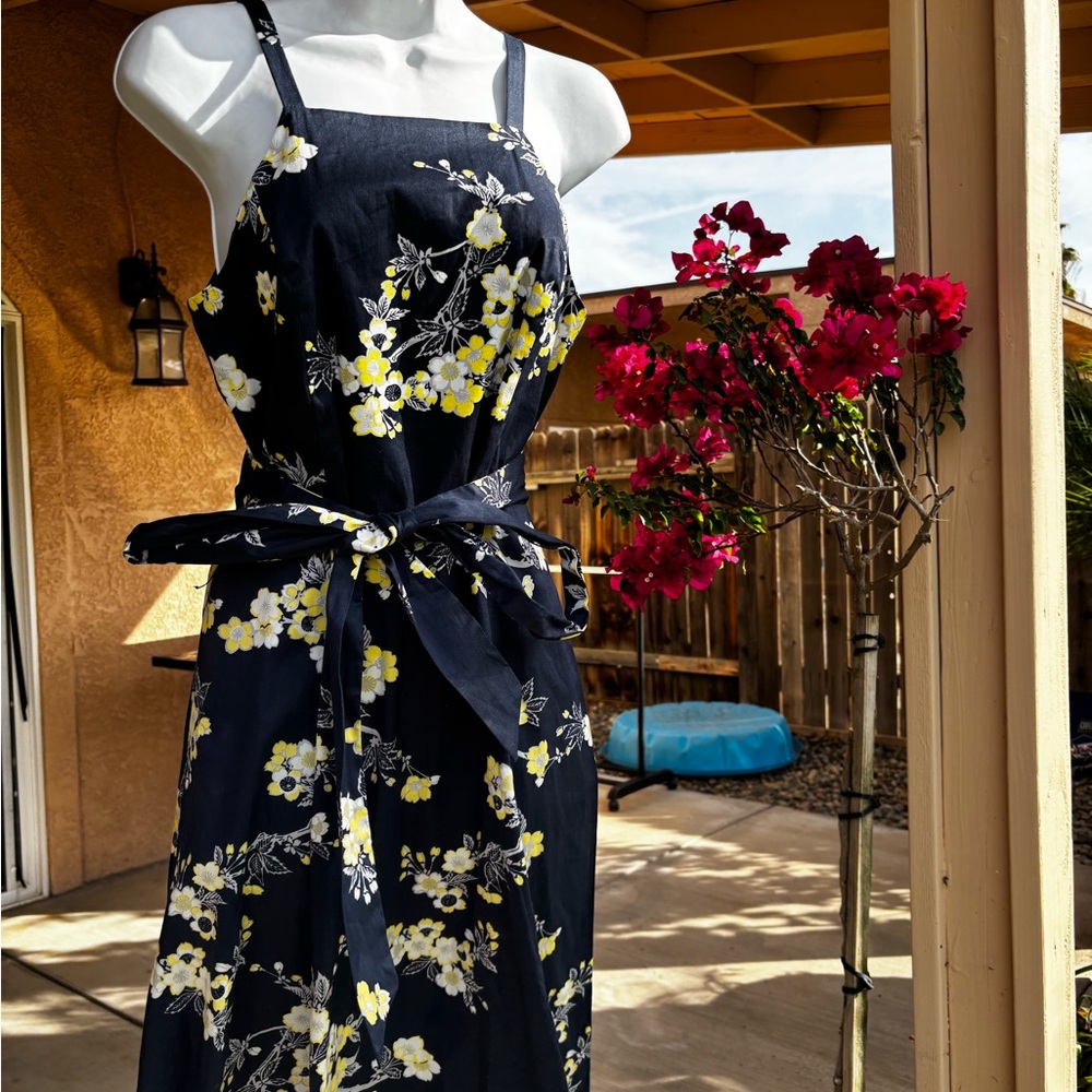 RACHEL Rachel Roy Yellow Halter Maxi Sundress